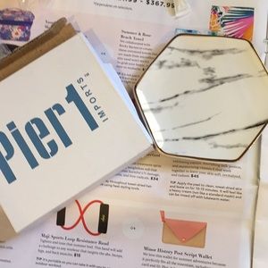 Pier one FABFITFUN trinket dish